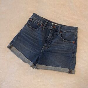 Madewell High Rise Denim Shorts